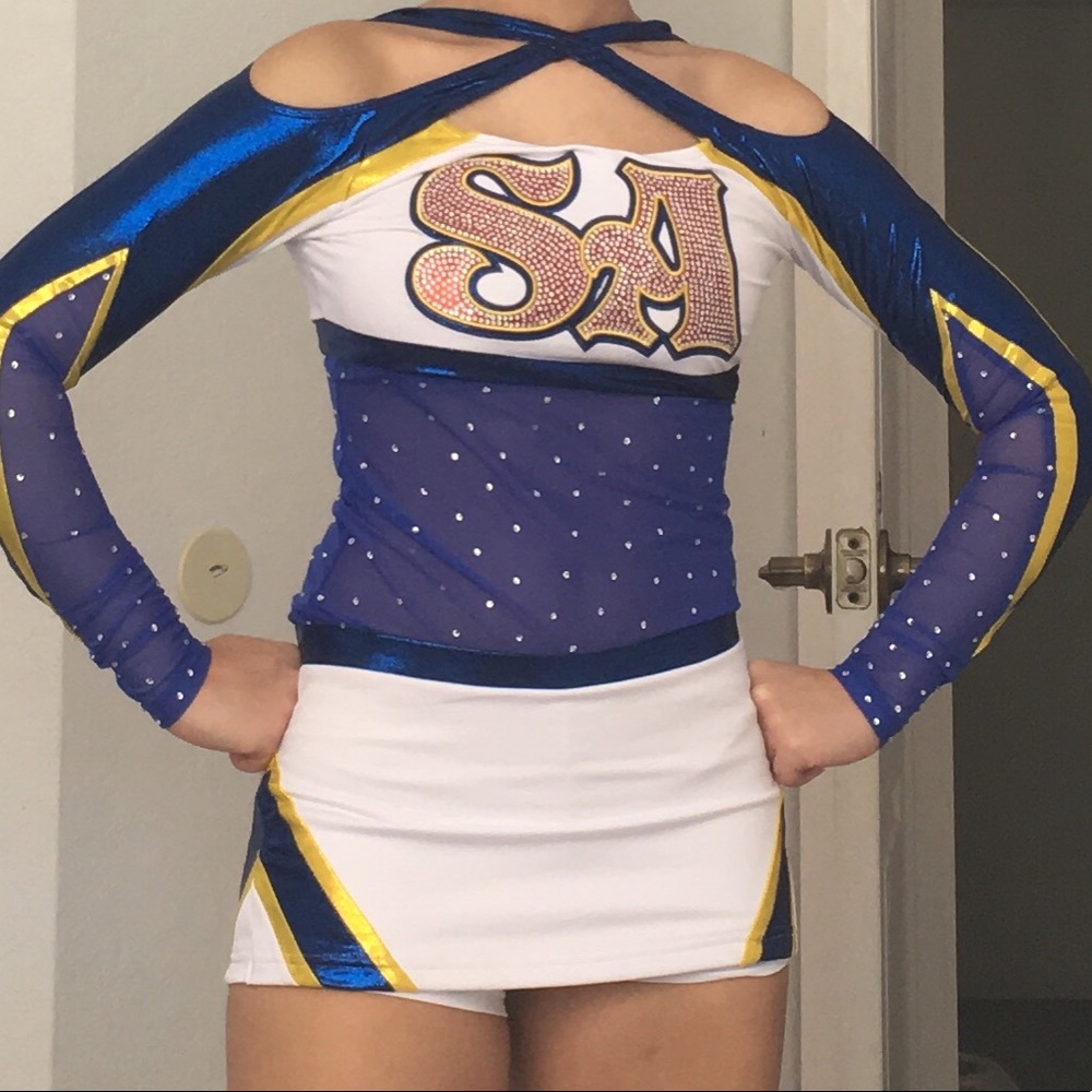 AUTHENTIC Step Ahead Cheerleading Uniform